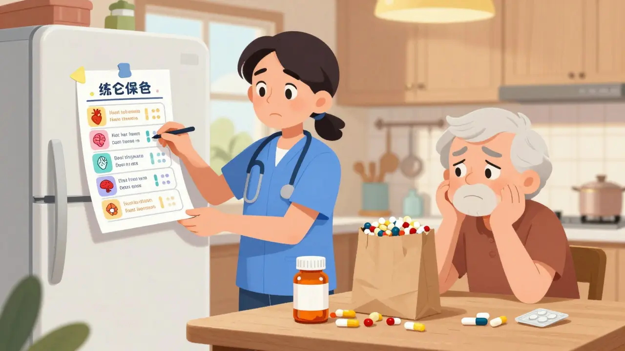 How to Organize a Medication List for Caregivers and Family